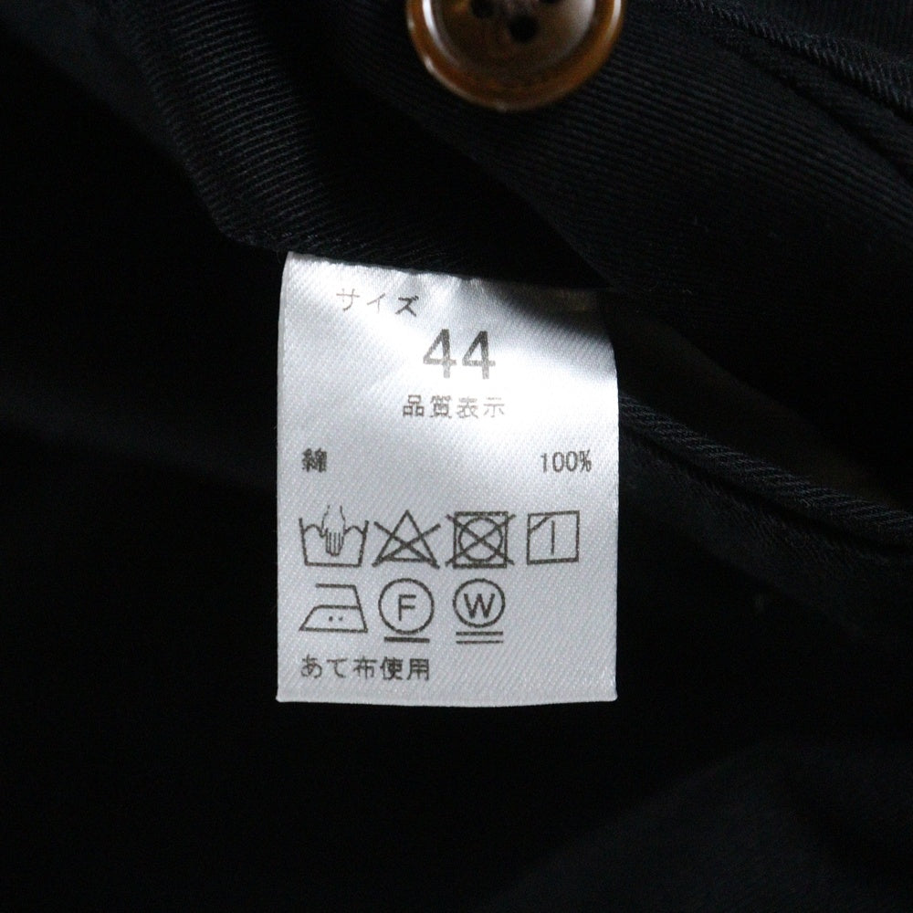 NEAT(ニート) PONTOGLIO CORDUROY NEAT CHINO ポンゴリオコーデュロイ 2タックチノパンツ ブラック 23-02NC