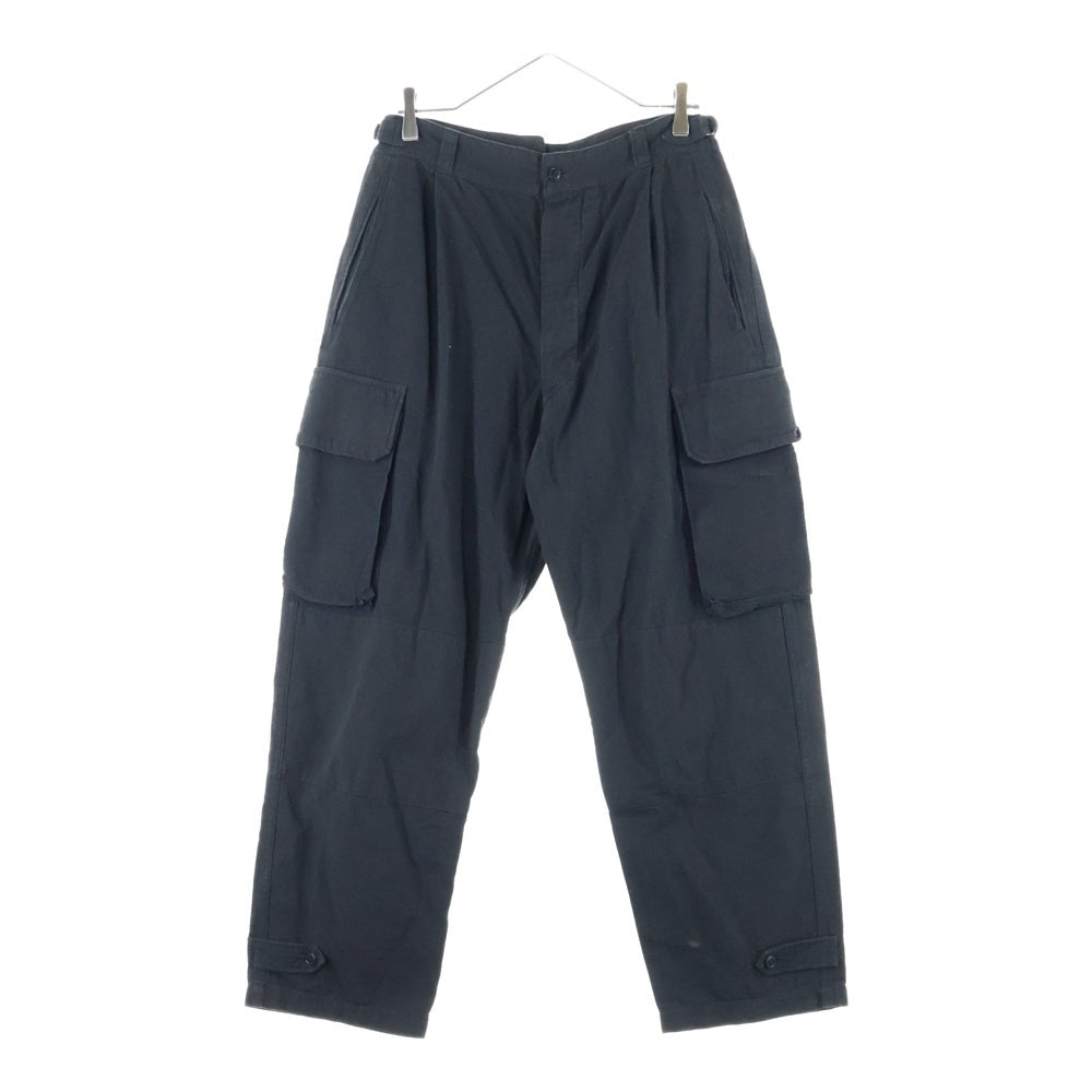 COMOLI(コモリ) 22SS 6ポケットカーゴパンツ ブラック V01-03012