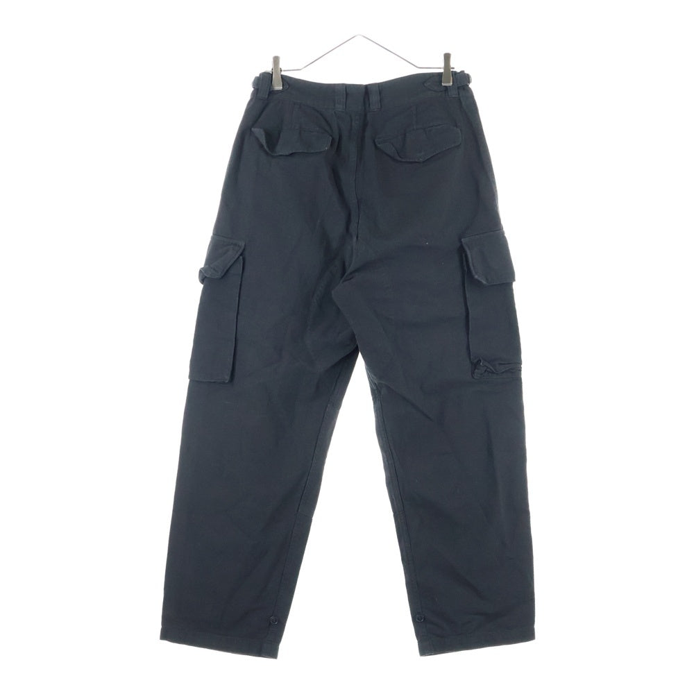COMOLI(コモリ) 22SS 6ポケットカーゴパンツ ブラック V01-03012