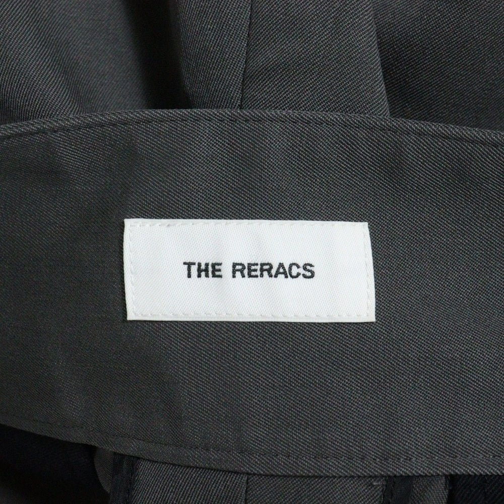THE RERACS(ザ リラクス) THE GURKHA SLACKS ウールベルデッドスラックスパンツ グレー 23SS-REPT-165-J