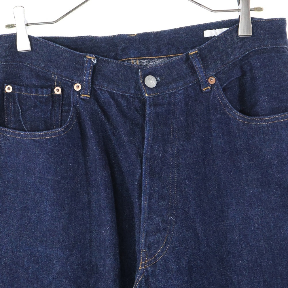 COMOLI(コモリ) 22AW 5P ボタンフライデニムパンツ インディゴ W03-03003