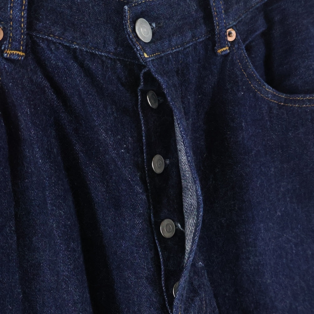 COMOLI(コモリ) 22AW 5P ボタンフライデニムパンツ インディゴ W03-03003