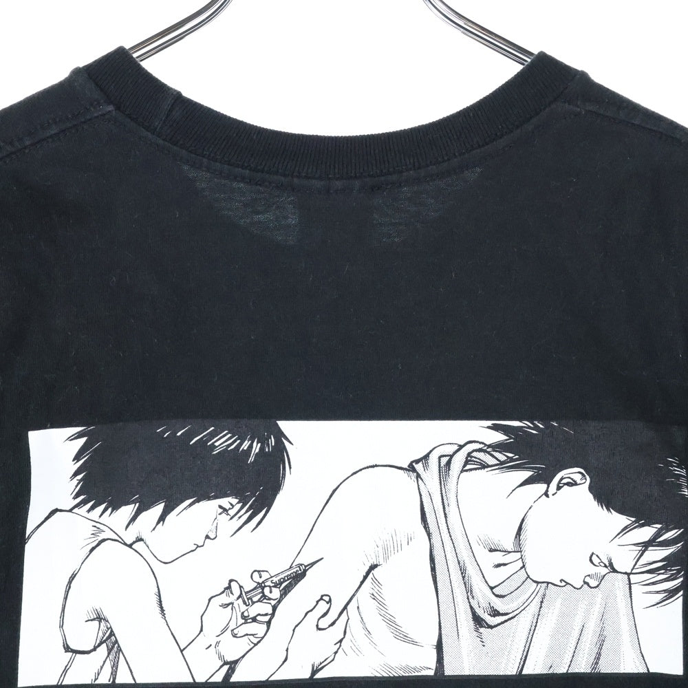 SUPREME(シュプリーム) 17AW×AKIRA Syringe Tee アキラ シリンジ プリントTシャツ 半袖クルーネックカットソー ブラック
