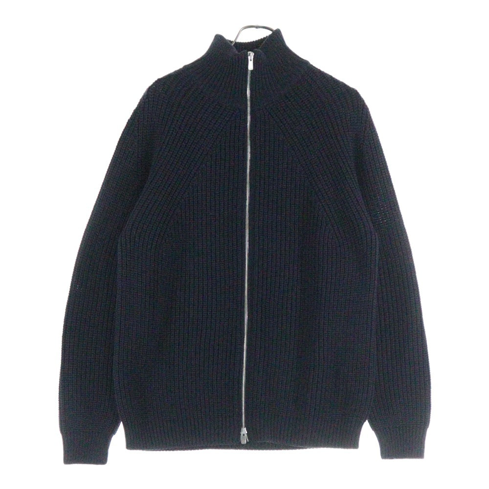 BATONER(バトナ―) 23AW SIGNATURE DRIVERS KNIT シグネチャードライバーズニット ネイビー BN-23FM-033