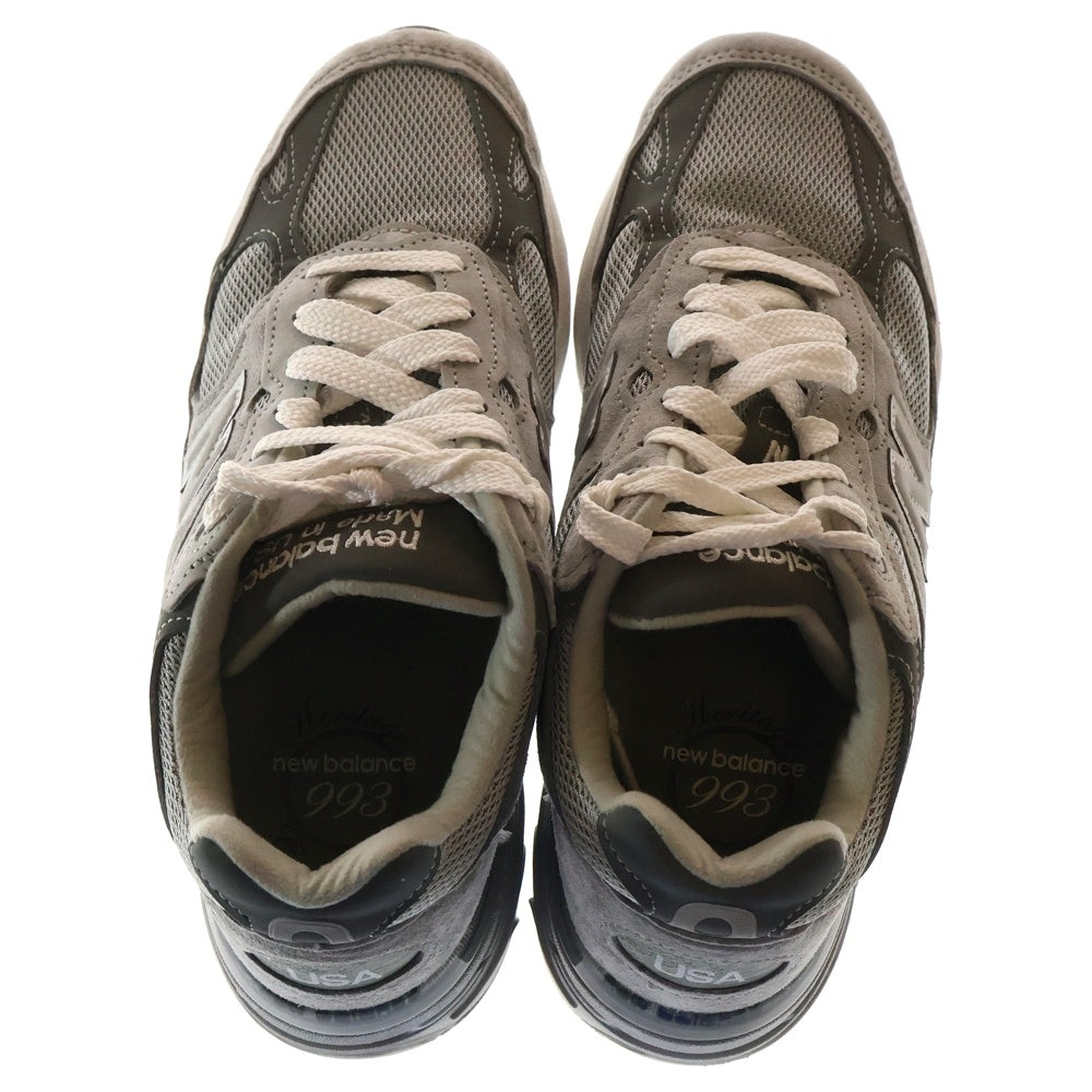 New Balance(ニューバランス) MR993GL スウェード ローカットスニーカー グレー US9/27cm