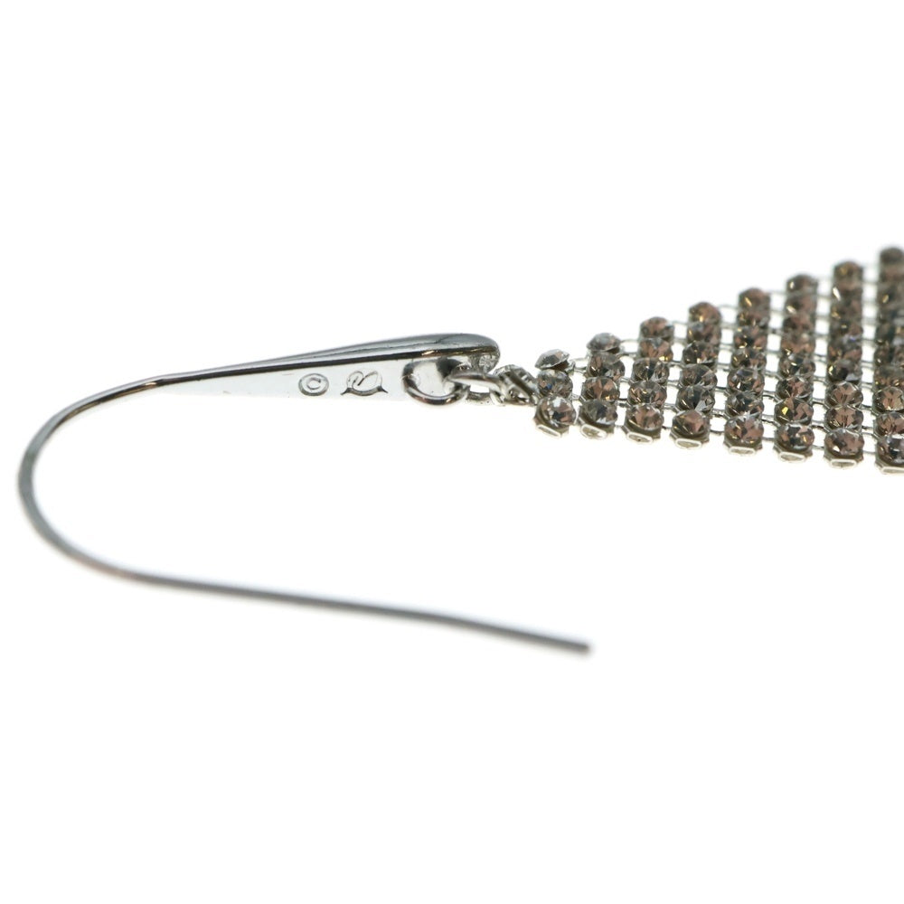 SWAROVSKI(スワロフスキー) ラインストーン クリスタル クリップピアス シルバー レディース