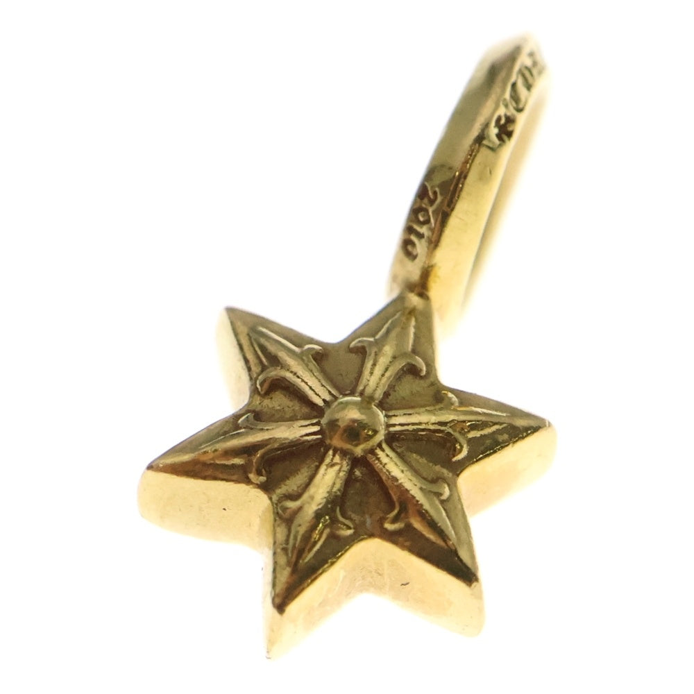 CHROME HEARTS(クロムハーツ) 22K STACK STAR V2 スタースタックチャーム ペンダントトップ ゴールド BCA405