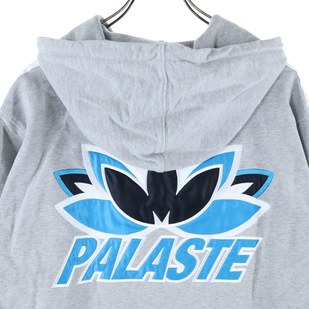 adidas(アディダス) ×PALACE GRAPHIC HOODIE パレス グラフィック スウェット パーカー グレー HB9138