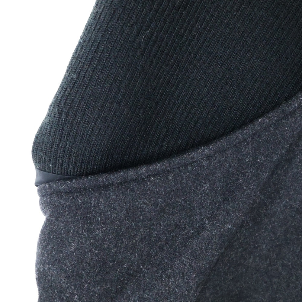 Y-3(ワイスリー) ウール切り替えサルエルパンツ ブラック S04149 168001