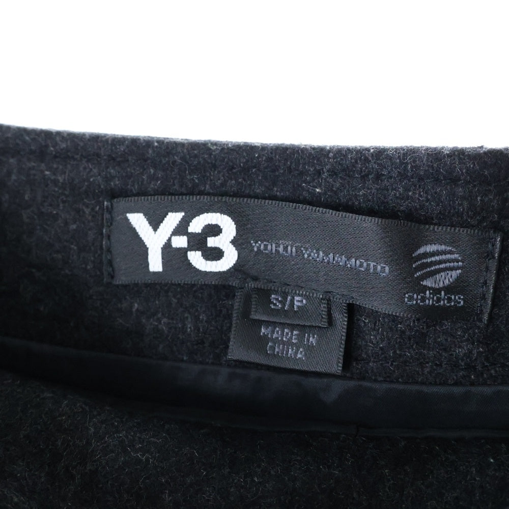 Y-3(ワイスリー) ウール切り替えサルエルパンツ ブラック S04149 168001