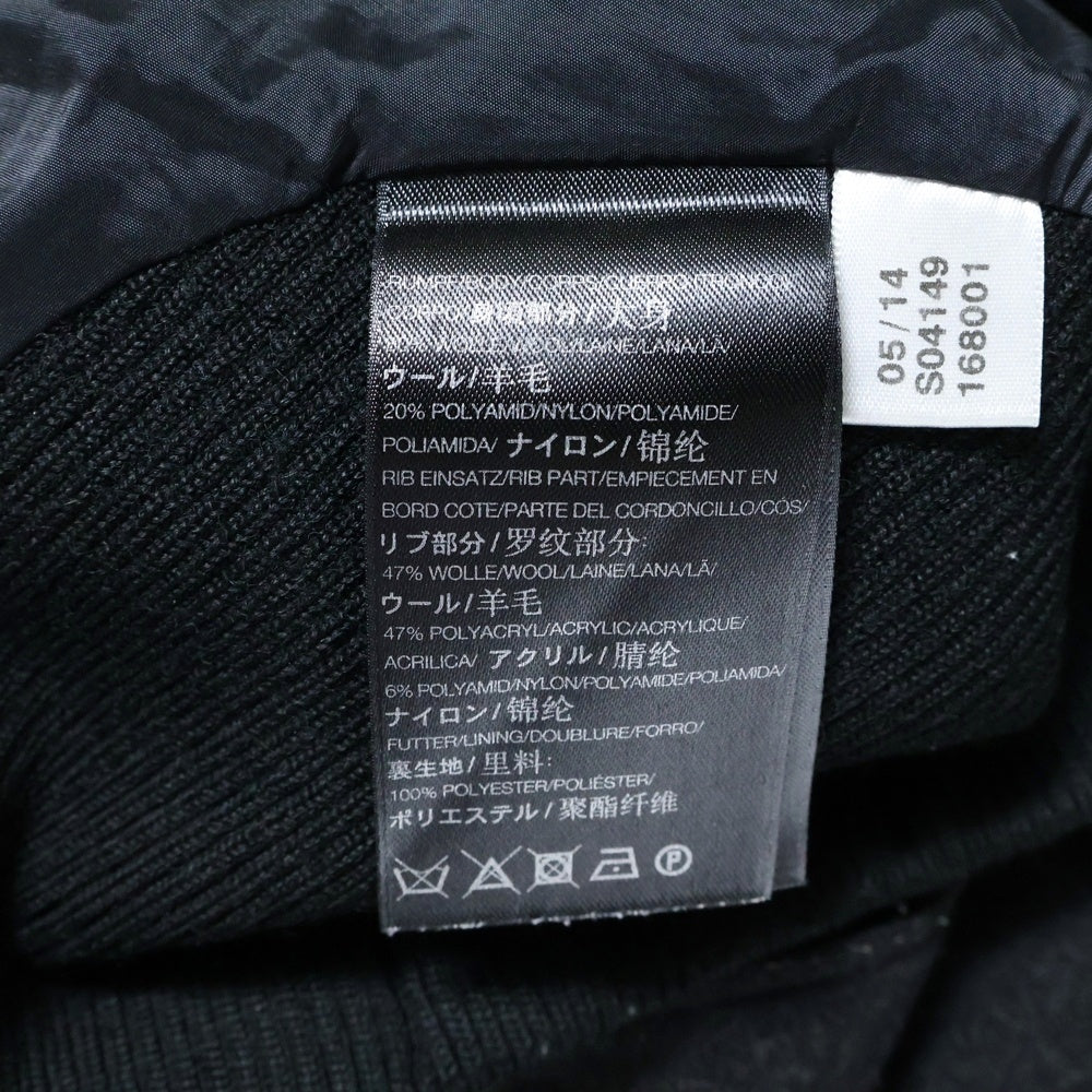 Y-3(ワイスリー) ウール切り替えサルエルパンツ ブラック S04149 168001