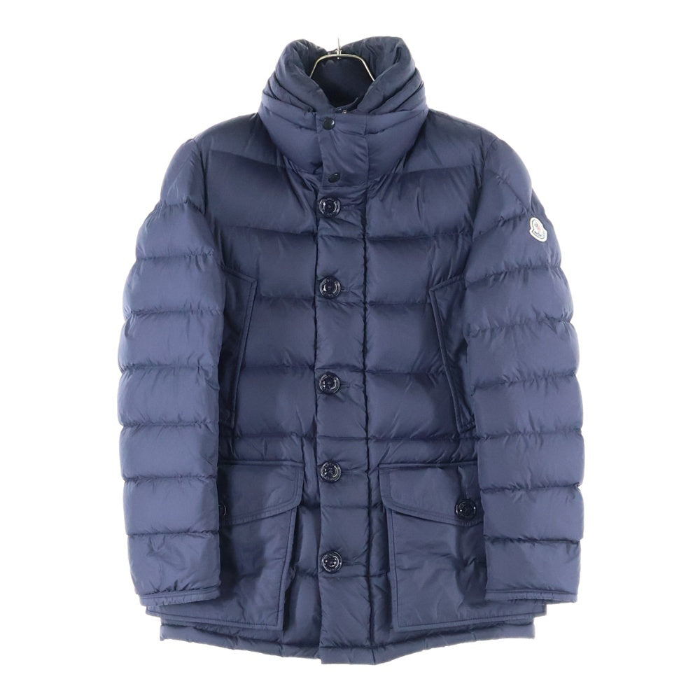 MONCLER(モンクレール) 15AW CLUNY クラニー ジップアップファーフーデッドダウンジャケット ネイビー A20914138025 68352