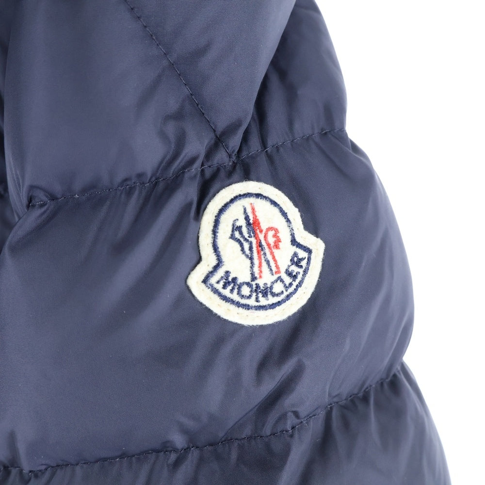 MONCLER(モンクレール) 15AW CLUNY クラニー ジップアップファーフーデッドダウンジャケット ネイビー A20914138025 68352