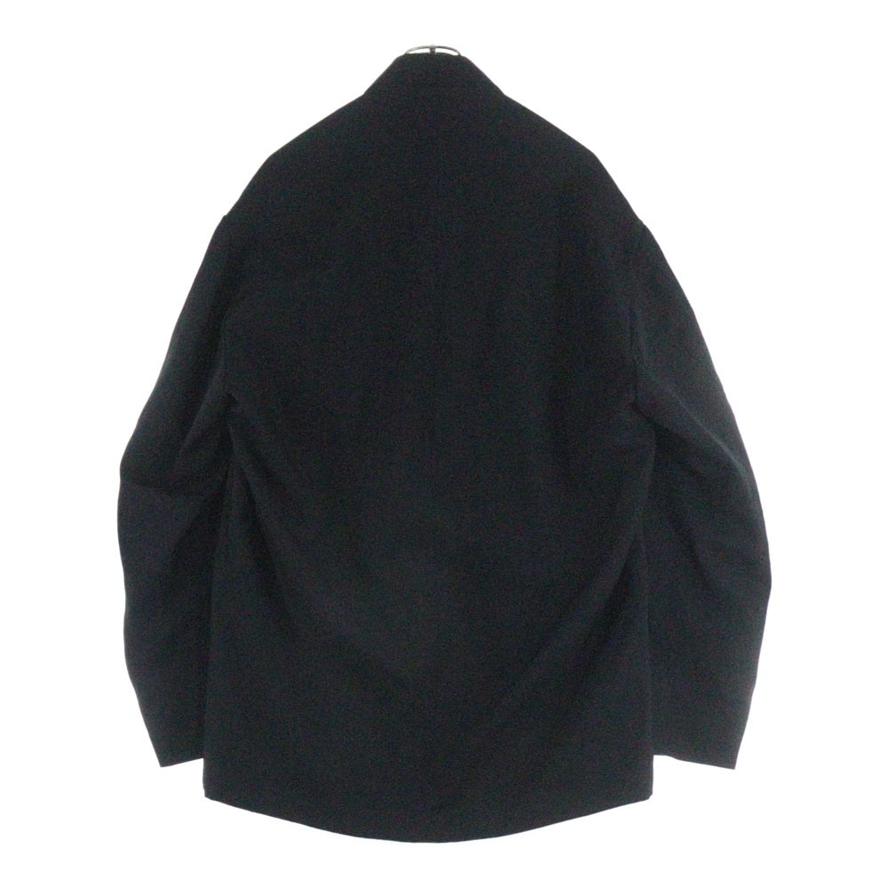 doublet(ダブレット) 19AW LINED CHAOS EMBROIDERY TAILORED JKT ラインド カオス エンブロイダリー シングルテーラードジャケット ブラック 19AW13JK27