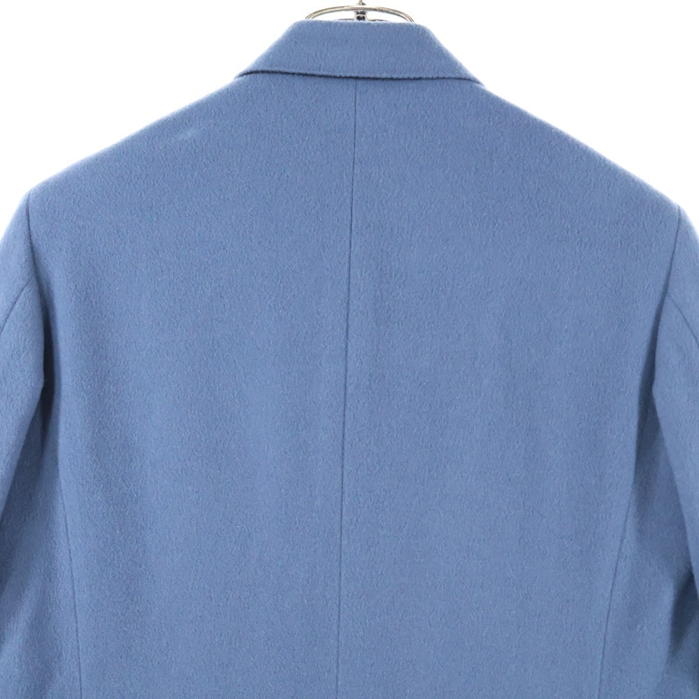 SHAREEF(シャリーフ) マルチポケット ロングチェスターコート アウター ブルー 14711016