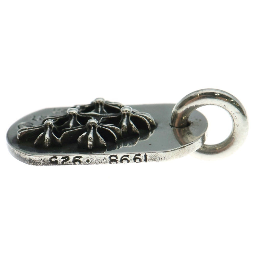 CHROME HEARTS(クロムハーツ) NYC DOG TAG RAISED CEMETERY レイズドセメタリー ドッグタグ ペンダント ネックレストップ シルバー