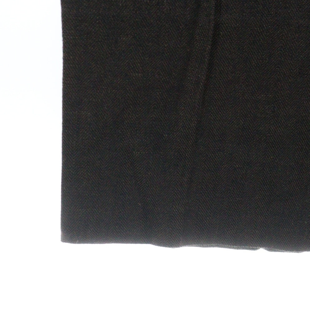 VINTAGE(ヴィンテージ) 80S VINTAGE DEZERT デザート ツータック リネン ワイドスラックスパンツ ブラウン