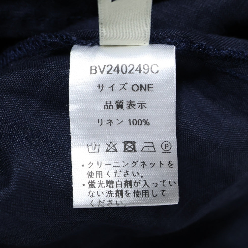 El mar(エルメール ) El mar エルメール リネン ノースリーブワンピース ネイビー レディース BV240249C
