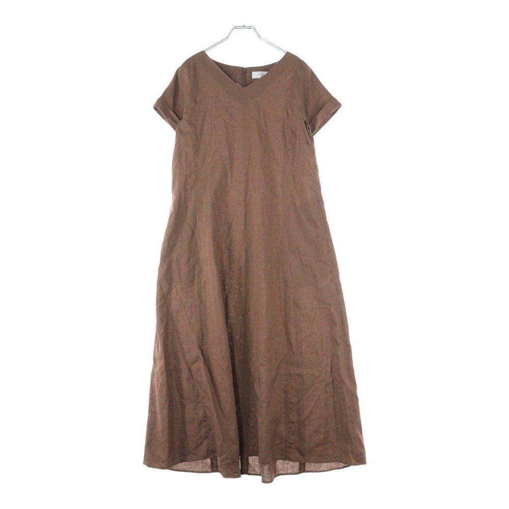BEAMS(ビームス) Demi-Luxe スムース ノースリーブワンピース レッド レディース 68-26-0445-444
