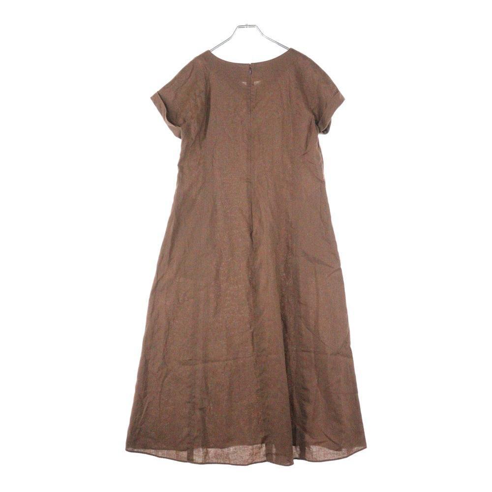 BEAMS(ビームス) Demi-Luxe スムース ノースリーブワンピース レッド レディース 68-26-0445-444