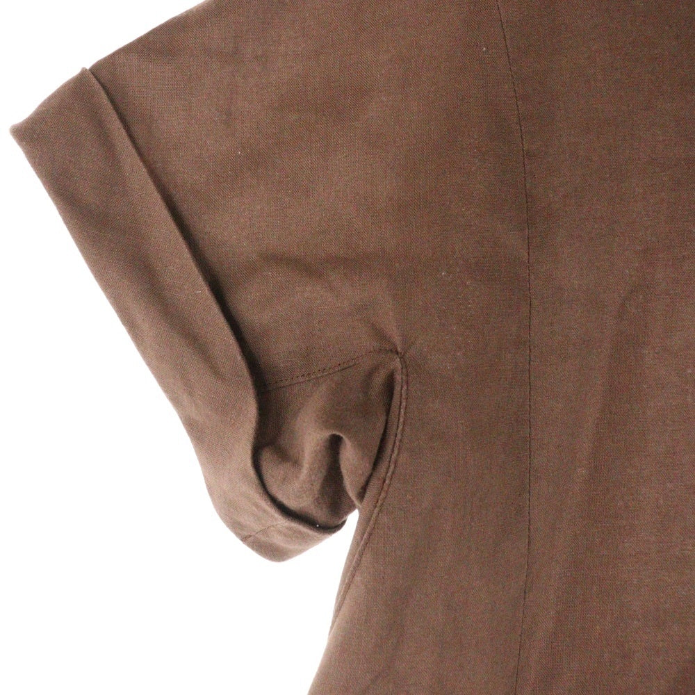 BEAMS(ビームス) Demi-Luxe スムース ノースリーブワンピース レッド レディース 68-26-0445-444