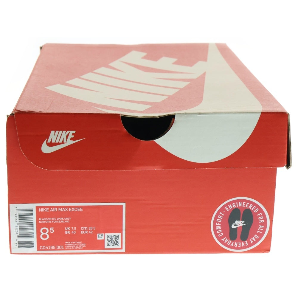 NIKE(ナイキ) AIR MAX EXCEE エアマックス エクシー ローカットスニーカー ブラック US8.5/26.5cm CD4165‐100