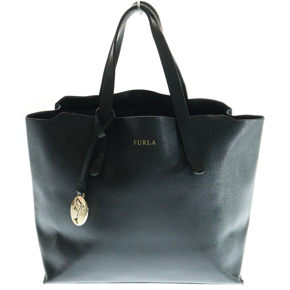 FURLA(フルラ) SALLY サリー レザー スモール ハンドバック ブラック G7240