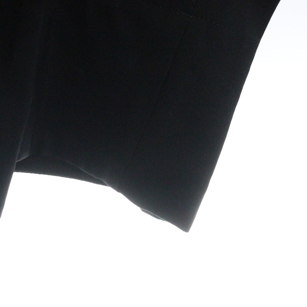 Yohji Yamamoto POUR HOMME(ヨウジヤマモト プールオム) WOOL GABARDINE RANDOM TACK PANTS ウールギャバジン ランダムタック サルエルパンツ ブラック HM-P02-100