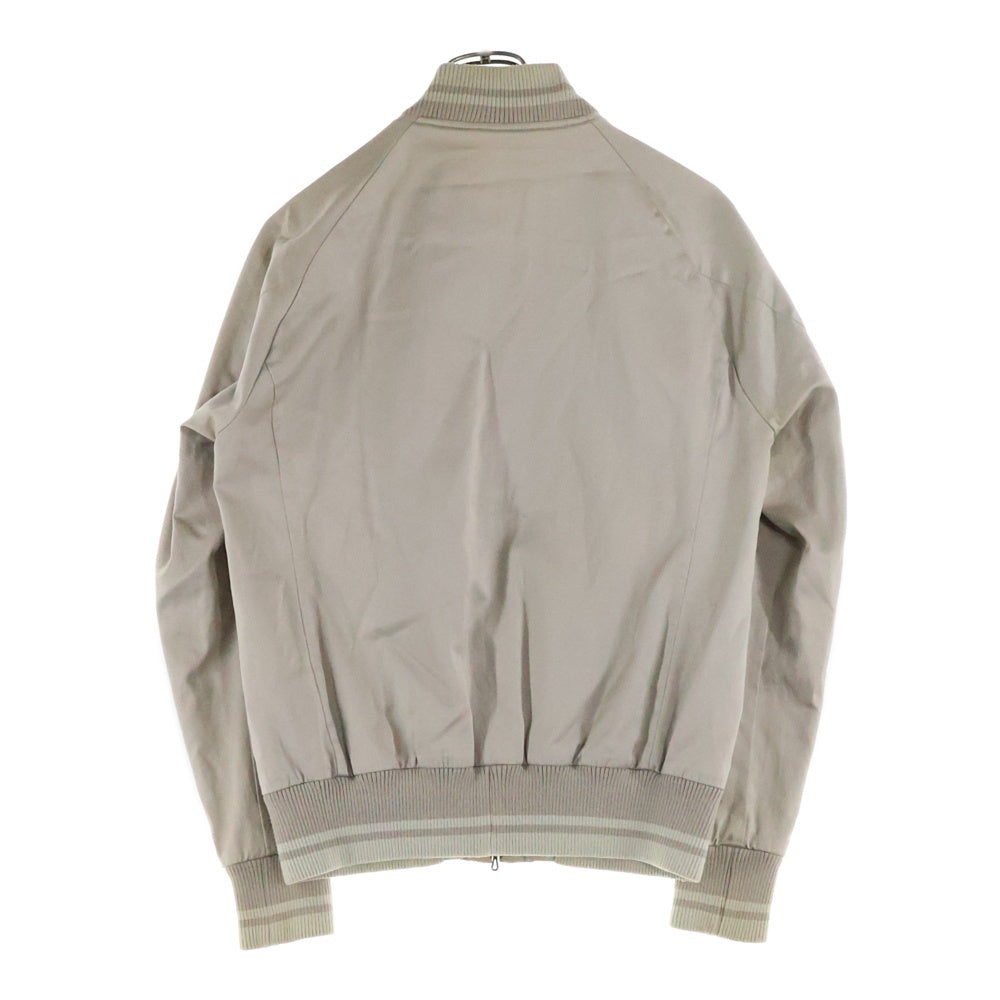 ATTACHMENT(アタッチメント) 100/2 高密度 サテン ダブルポケット ジップアップ スーベニアジャケット ベージュ AB51-214