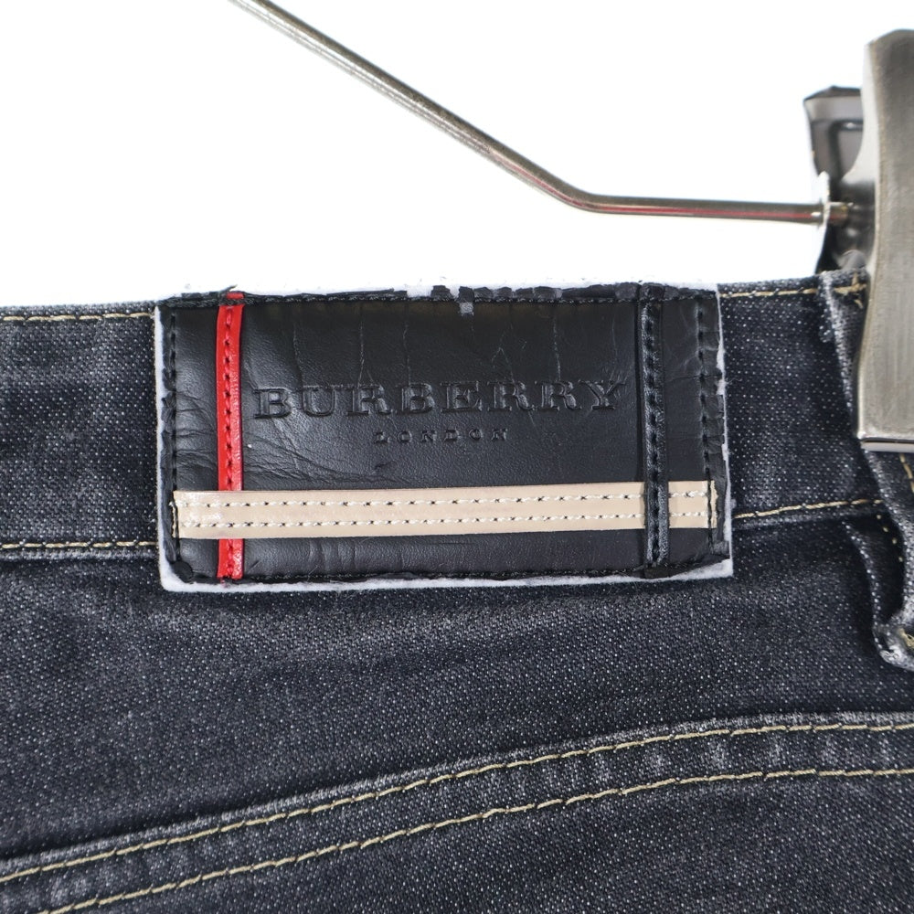 BURBERRY(バーバリー) ストレートデニムパンツ ブラック FQA30‐350