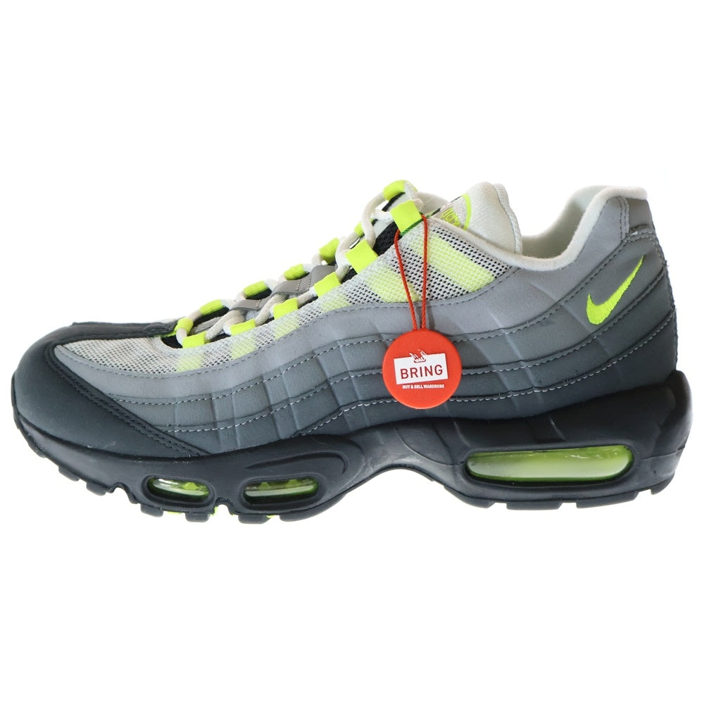 NIKE(ナイキ) AIR MAX 95 OG NEON YELLOW 2020 エアマックス95 イエローグラデーション ローカットスニーカー イエロー/グレー US9.5/27.5cm CT1689-001