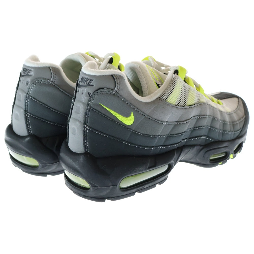 NIKE(ナイキ) AIR MAX 95 OG NEON YELLOW 2020 エアマックス95 イエローグラデーション ローカットスニーカー イエロー/グレー US9.5/27.5cm CT1689-001