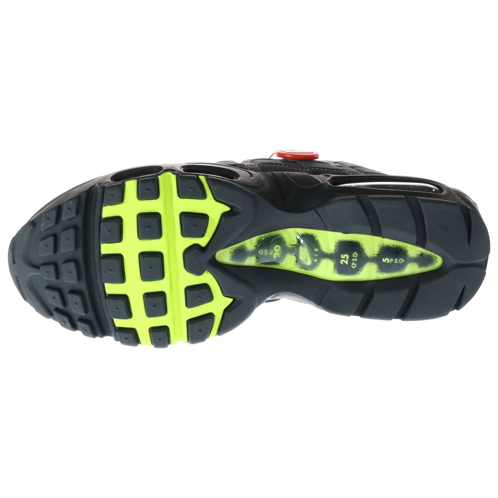 NIKE(ナイキ) AIR MAX 95 OG NEON YELLOW 2020 エアマックス95 イエローグラデーション ローカットスニーカー イエロー/グレー US9.5/27.5cm CT1689-001