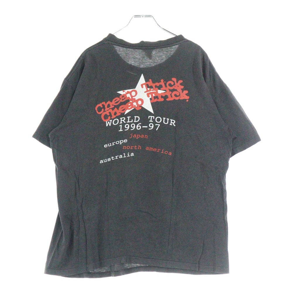 VINTAGE(ヴィンテージ) 90S VINTAGE Cheap Trick チープトリック ヴィンテージ プリントTシャツ カットソー ブラック