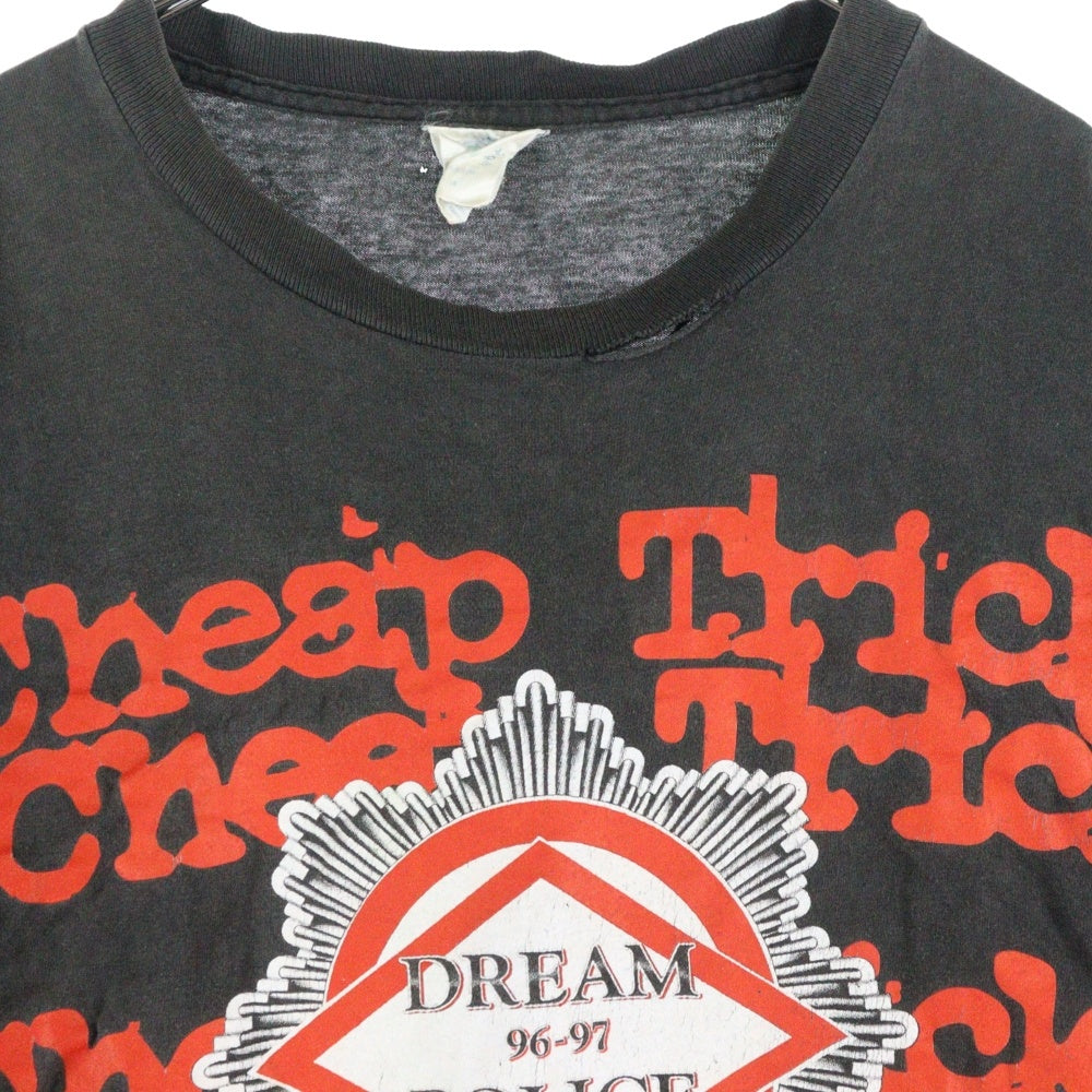 VINTAGE(ヴィンテージ) 90S VINTAGE Cheap Trick チープトリック ヴィンテージ プリントTシャツ カットソー ブラック