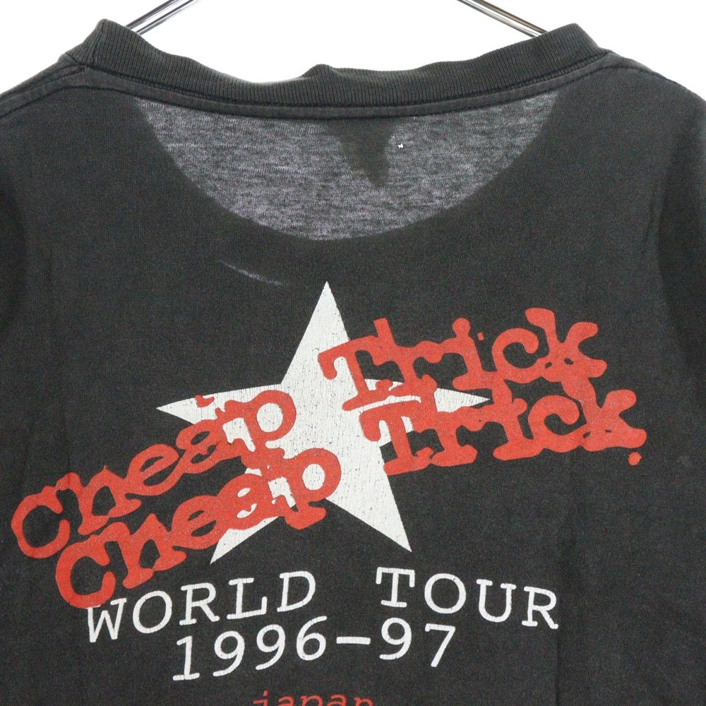 VINTAGE(ヴィンテージ) 90S VINTAGE Cheap Trick チープトリック ヴィンテージ プリントTシャツ カットソー ブラック