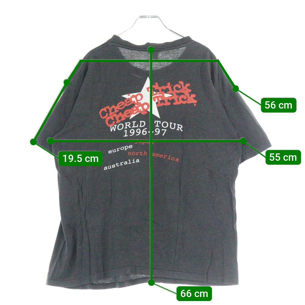 VINTAGE(ヴィンテージ) 90S VINTAGE Cheap Trick チープトリック ヴィンテージ プリントTシャツ カットソー ブラック