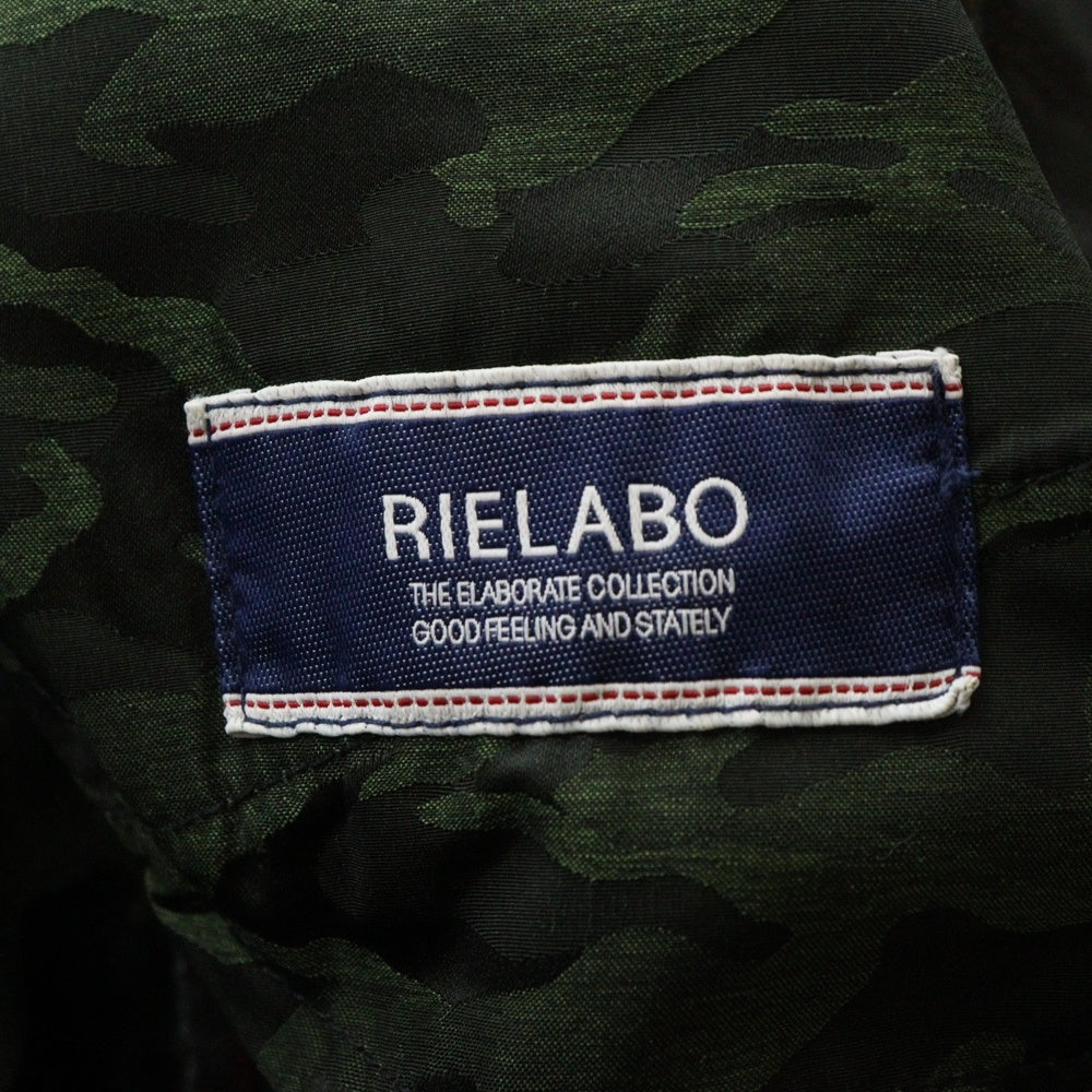 RIELABO(レリボ) コットン混 テーラード デニムパンツ グレー 6464-5152