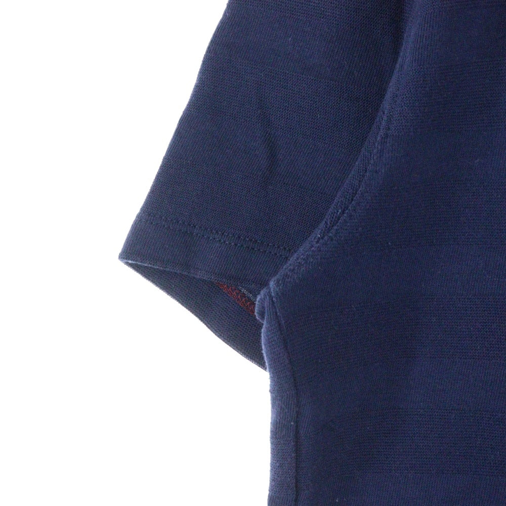 NICOLE CLUB FOR MEN(ニコルクラブフォーメン) Vネック 半袖Tシャツ カットソー ネイビー 6264-9707