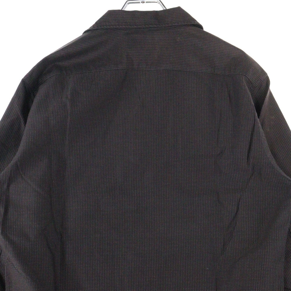 MEN'S BIGI(メンズビギ) オープンカラー 長袖シャツ ブラウン