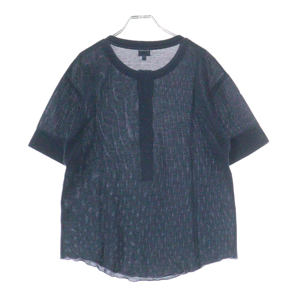 Paul Smith(ポールスミス) ヘンリーネック ハーフボタン 半袖Tシャツ カットソー ネイビー