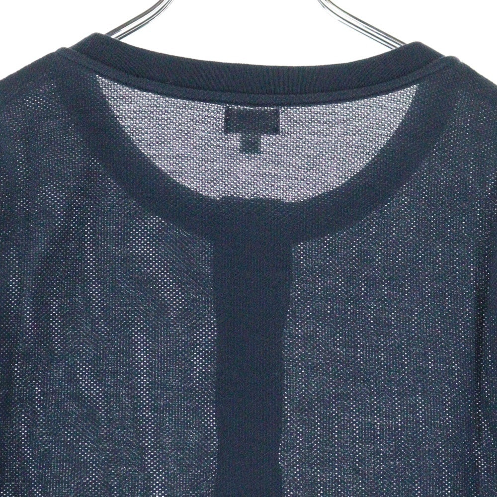 Paul Smith(ポールスミス) ヘンリーネック ハーフボタン 半袖Tシャツ カットソー ネイビー