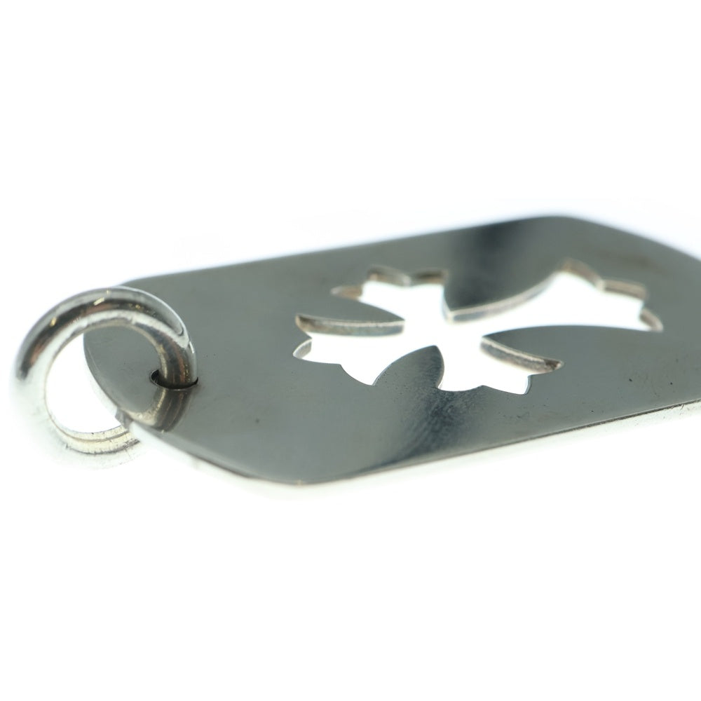 CHROME HEARTS(クロムハーツ) D TAG LRG CO CRS カットアウトクロスドッグタグ ラージ ペンダントトップ シルバー BCA239