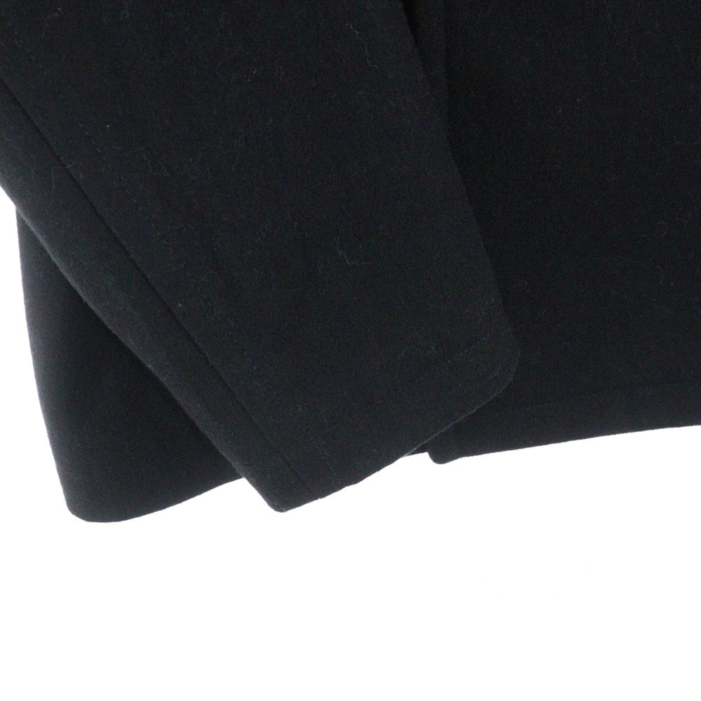 MICHAEL KORS(マイケルコース) WOOL COAT ウール イカリボタン ダブル ピーコート ブラック 145105