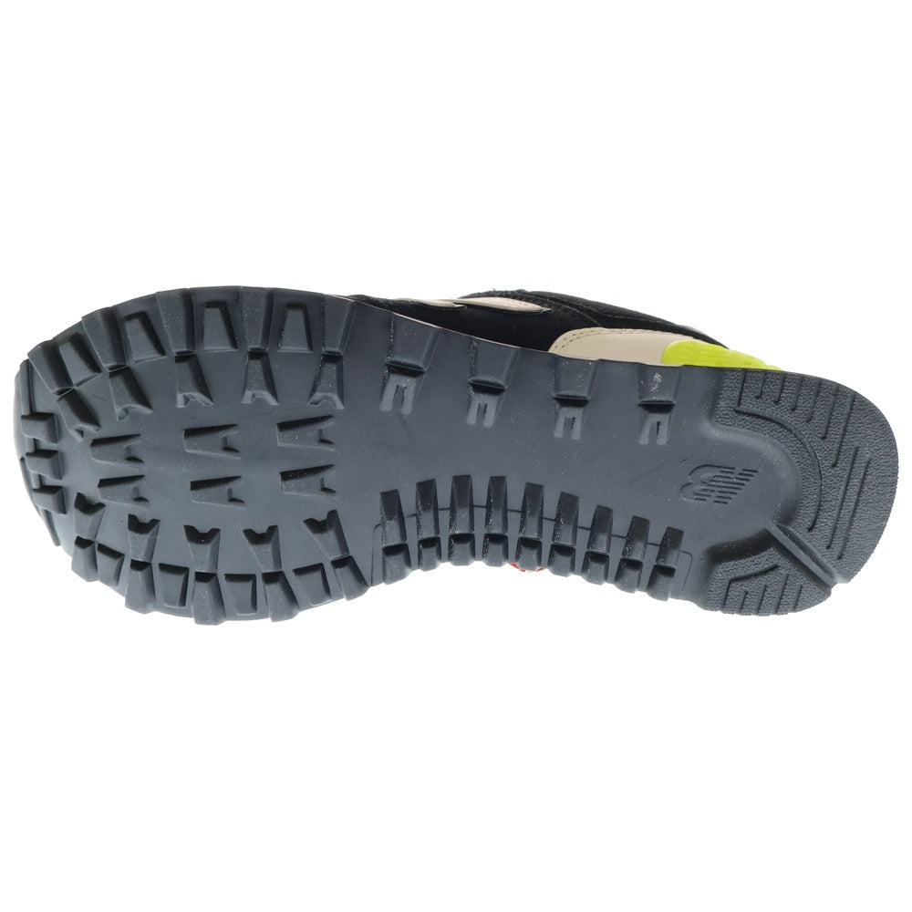 New Balance(ニューバランス) WL574CNA スウェード ローカットスニーカー レディース ブラック