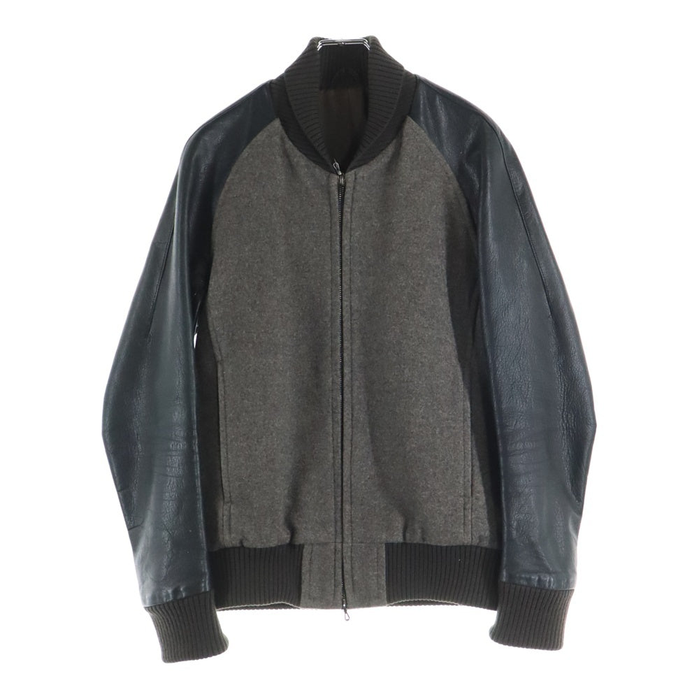 ATTACHMENT(アタッチメント) 日本製 カウレザーアーム ジップアップ