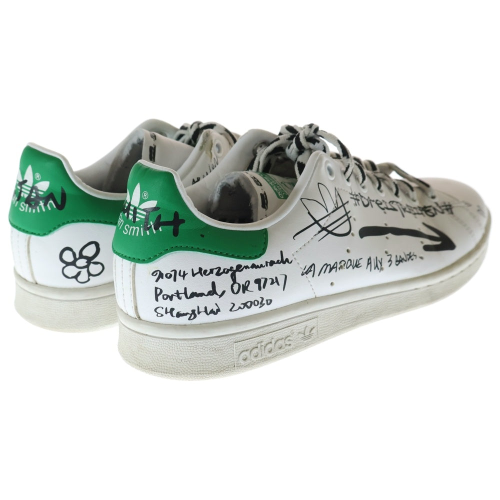 adidas(アディダス) GV9800 STAN SMITH SHARPIE PACK GRAFFITI スニーカー ホワイト 25.5cm