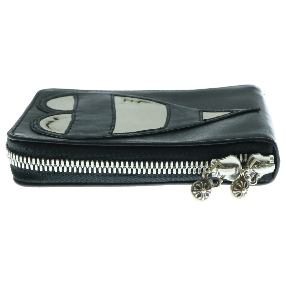 CHROME HEARTS(クロムハーツ) PPO DOUBLE ZIP WALLET STRIPED HEART PPO ダブルジップ ウォレット 財布