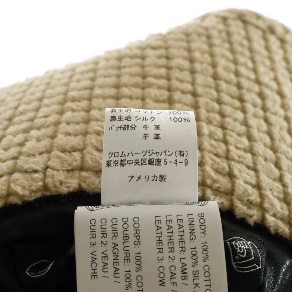 CHROME HEARTS(クロムハーツ) MATTY BOY チョンパーコーデュロイフェドラハット ベージュ