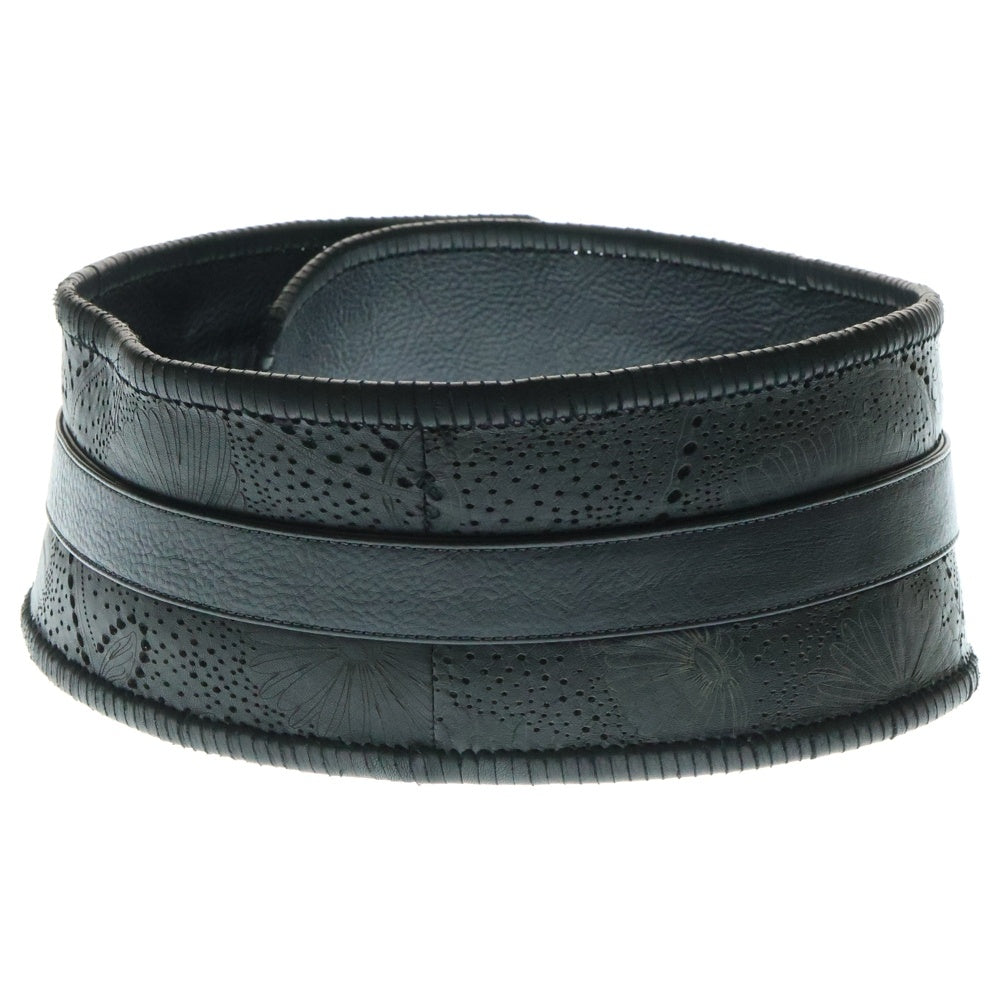 CHROME HEARTS(クロムハーツ) ローラーウエストベルト シルバー/ブラック